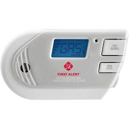 FIRST ALERT  Plug-in  Electrochemica<wbr/>l  Explosive Gas and Carbon Monoxide Alarm