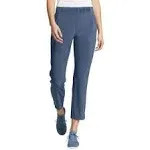 NWT EDDIE BAUER Departure Lightweight Ankle Pants Blue Size XL Athletic UPF 50+