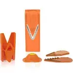 Swissmar  V-1001 V-Slicer plus Mandoline 5 Piece Set (Orange)