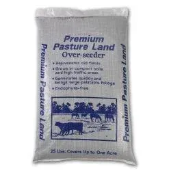 440FS0021UCT18<wbr/>5 Land Over-Seeder Pasture Forage Seed, 25-Pound , Green