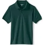 Lands' End School Uniform Kids Short Sleeve Rapid Dry Polo Shirt