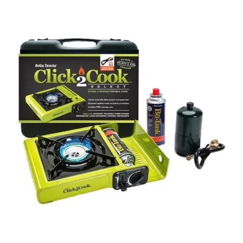 Portable Stove DUAL FUEL PROPANE/BUTANE - CAMPING, POWER OUTAGE, TAILGATE