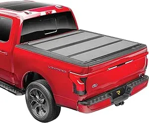 RealTruck BAK BAKFlip MX4 Hard Folding Truck Bed Tonneau Cover | 448406 | Fits 2005 - 2015 Toyota Tacoma w/ OE track system 5' Bed (60.3")