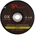 Scientific Anglers Absolute Fluorocarbon Trout Tippet 0x