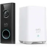 Eufy Security Wifi Video Doorbell 2K Resolution T8200 Real Time Response 24 VAC