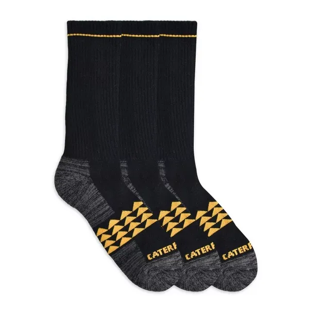 Caterpillar Men's Max Half Cushion Crew Socks