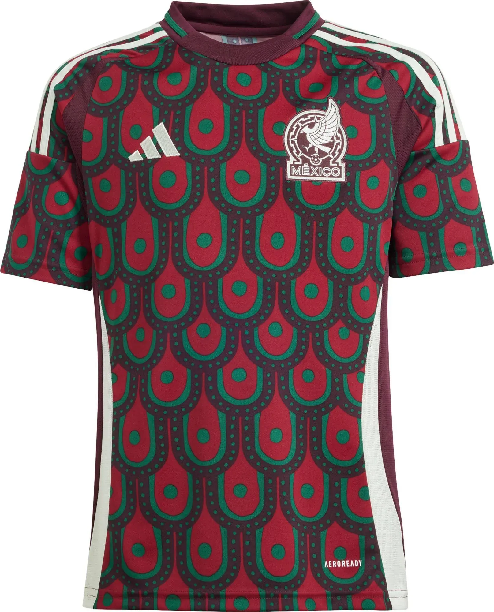 Adidas Mexico 2024 Youth Home Jersey