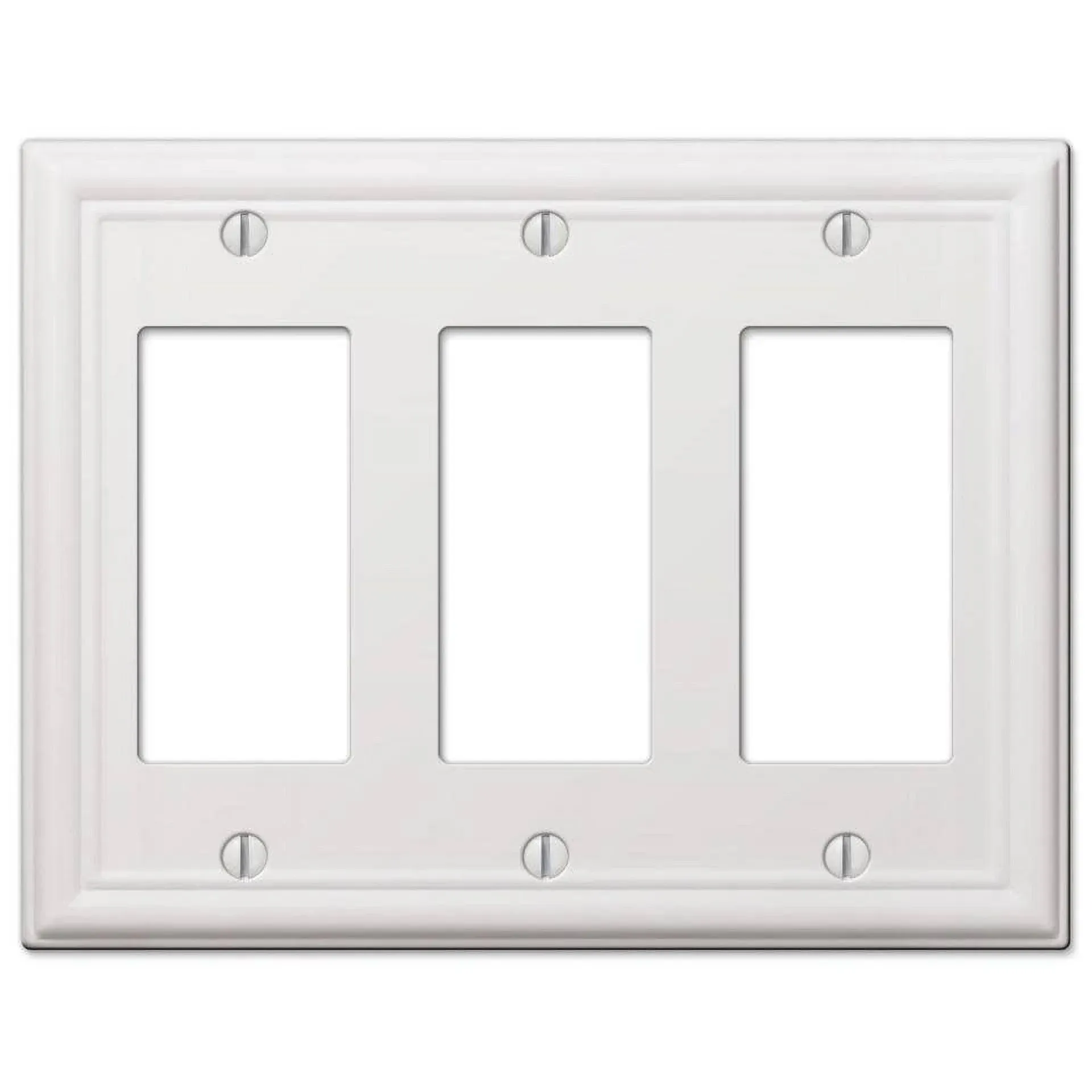 White Chelsea Switch Plate Cover Wallplate