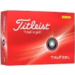 TruFeel Golf Balls, Yellow (Dozen)