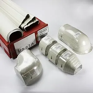 Rectorseal LD 4.5" 12' Wall Duct Kit WH 122 Ivory