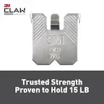 3M Claw Drywall Picture Hanger, Holds 15 lbs, 5 Hooks and 5 Spot