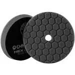 Chemical Guys BUFX116HEX5 Hex-Logic Quantum Finishing Pad Black 5.5"