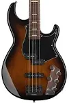 Yamaha BB734A 4 String Electric Bass Guitar Dark Coffee Sunburst