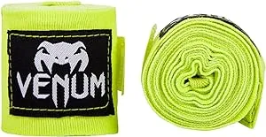 Venum Kontact Boxing Handwraps - Neon Yellow - 98 in - One Size - Venum