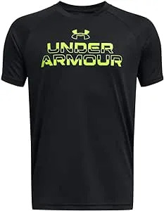 Under Armour - Boys Tech Split Wordmark Short Sleeve T-Shirt