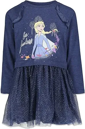 Disney Frozen Elsa Toddler Girls Dress Purple 2T