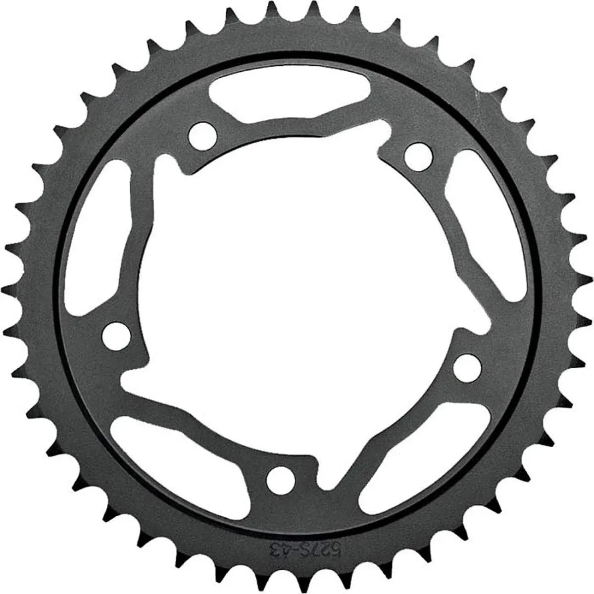 Vortex Steel 520 Rear Sprocket Black 435S-42 42T 57-3715 1210-0537