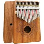 UNOKKI Kalimba 17 Key Thumb Piano | Premium Lightweight &amp; Durable Mahogany M