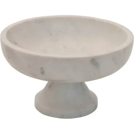 Marble Footed Bowl