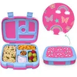 Bentgo Kids' Leakproof Bento Lunch Box - Rainbows & Butterflies