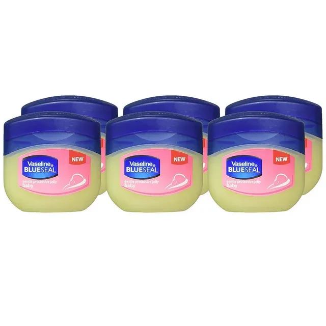 Set of Six Vaseline Baby Gentle Protective Petroleum Jelly-1.7 oz