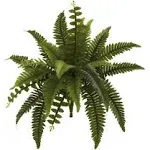 Nearly Natural 14in. Boston Fern Artificial Plant (Set of 6)