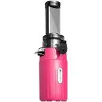 Ventray Essential Ginnie Juicer, Compact & Slow, Nutrient Dense Pink