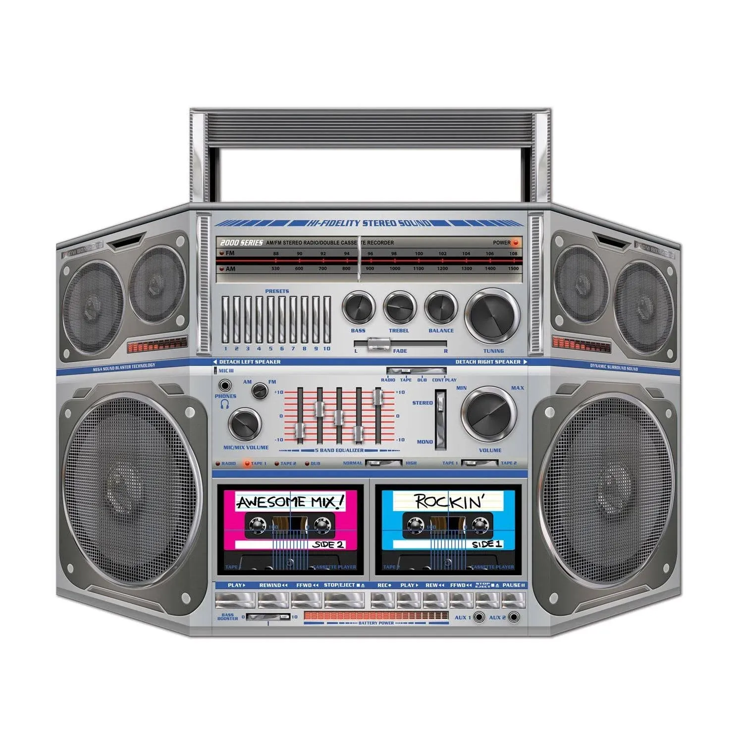 Beistle Boom Box Stand Up