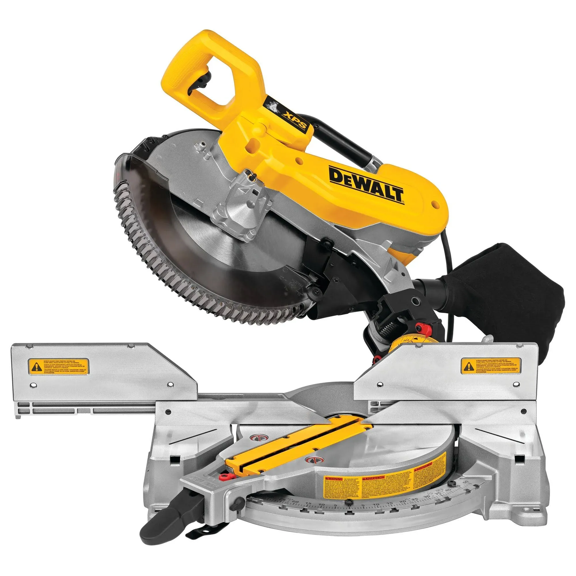 Dewalt DWS716XPS 12 Inch 15 Amp Compound Double Bevel Miter Saw