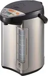 Zojirushi America Corporation Cv-dcc40xt Ve Hybrid Water Boiler and Warmer, 4-Liter, Stainless Dark