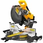 DeWalt DCS781B 60V Max Brushless 12 in. Double Bevel Sliding Miter Saw, Tool Only