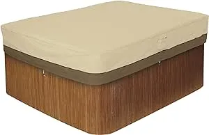 Classic Accessories Veranda Rectangular Hot Tub Cover Large