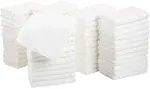 AmazonBasics Cotton Washcloths - 60-Pack