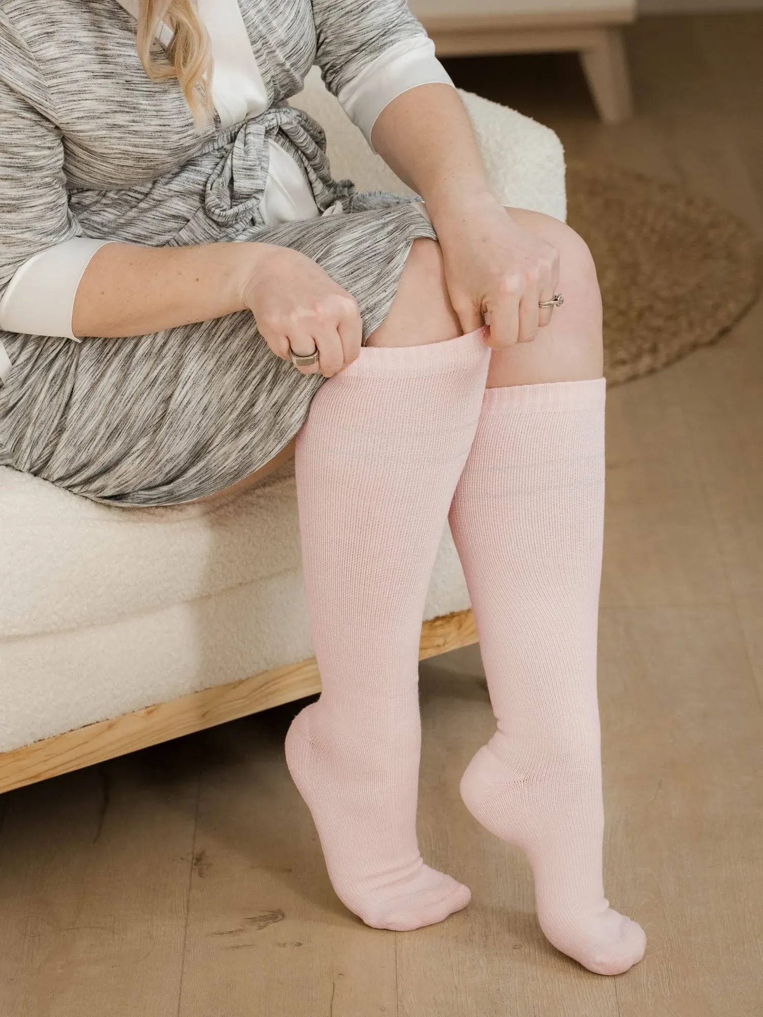 Kindred Bravely Compression Socks 2-Pack | Graduated Compression Socks for Circulation Pregnancy Travel