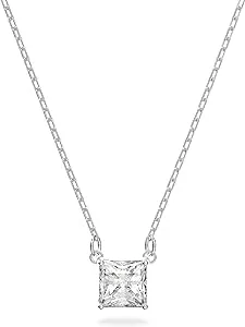 Swarovski Attract Necklace - White - Rhodium Plated - 5510696