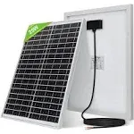 ECO-WORTHY 12V Solar Panel 25W Watt Module Off Grid Charging RV Boat