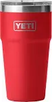 YETI- Rambler 20 oz Stackable Cup Rescue Red