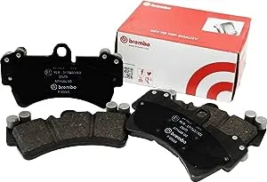 Brembo Juego de pastillas de freno de disco trasero de cerámica premium P30063N HYUNDAI/KIA OE# 583023NA91