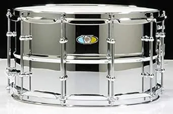 Ludwig Supralite Steel Snare Drum 14 x 8 in.