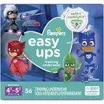 Pampers Easy Ups Training Underwear Boys Size 6 4t-5t 56 Count