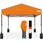 Best Choice Products 8x8ft 1-Person Setup Pop Up Canopy Tent Instant Portable...