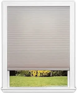 Redi Shade Easy Lift Trim-at-Home Cordless Cellular Light Filtering Shade, Indoor Use, 36 inch x 64 inch