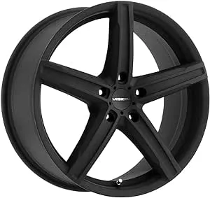 Vision 469 Boost 16x7 5x4.5" +38mm Satin Black Wheel Rim 16" Inch