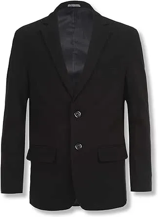 Calvin Klein Bi-Stretch Suit Jacket, Big Boys - Black 18