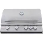 Blaze Premium LTE+ 32 inch 4-Burner Gas Built in Grill with Rear Infrared Burner, Natural Gas