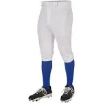 Champro Youth Triple Crown 2.0 Baseball Knickers WHITE S