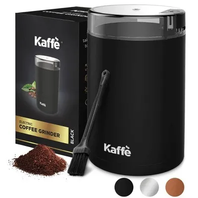 Kaffe Electric Coffee Grinder - Stainless Steel - 3oz