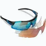 Tifosi Davos Crystal Blue Sunglasses