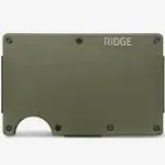 The Ridge Wallet - Aluminum: Money Clip - Matte Olive