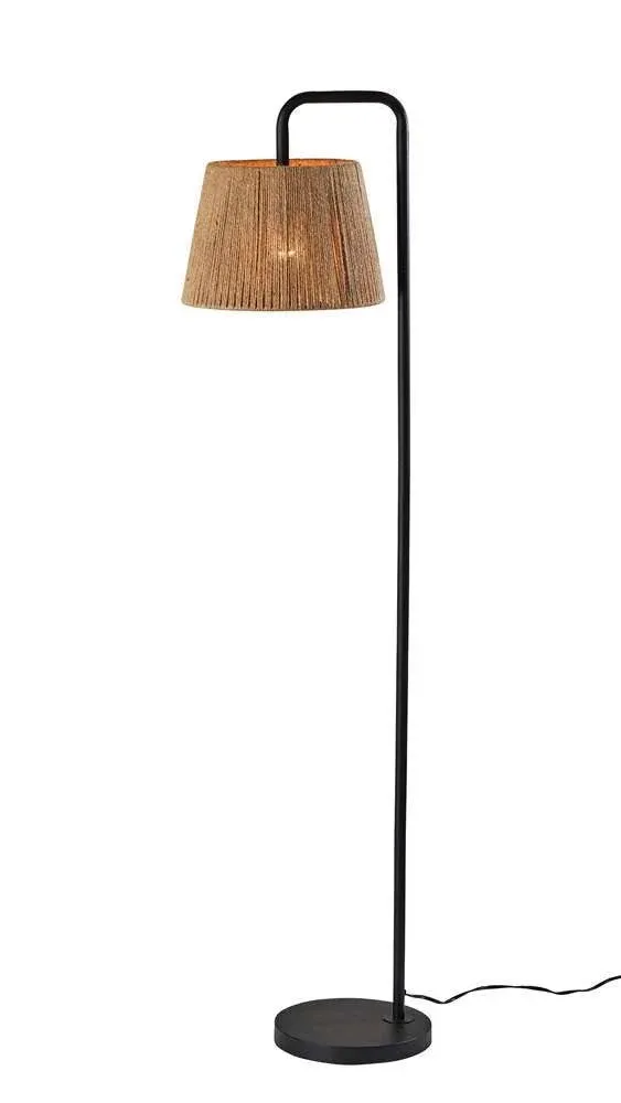 Adesso Home - Tahoma Floor Lamp- Black - SL9501-01